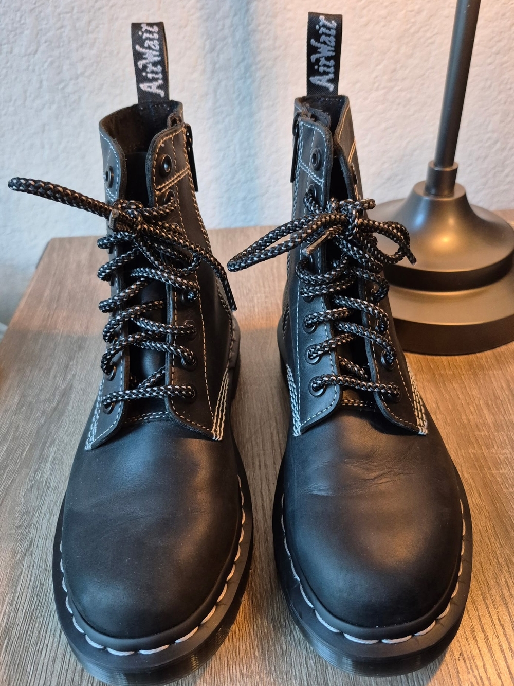 Dr. Martens 1460 Pascal Front Zip Boots